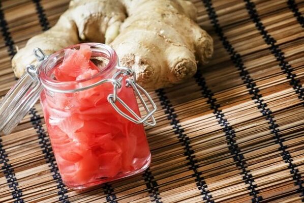 retaining ginger root to increase power